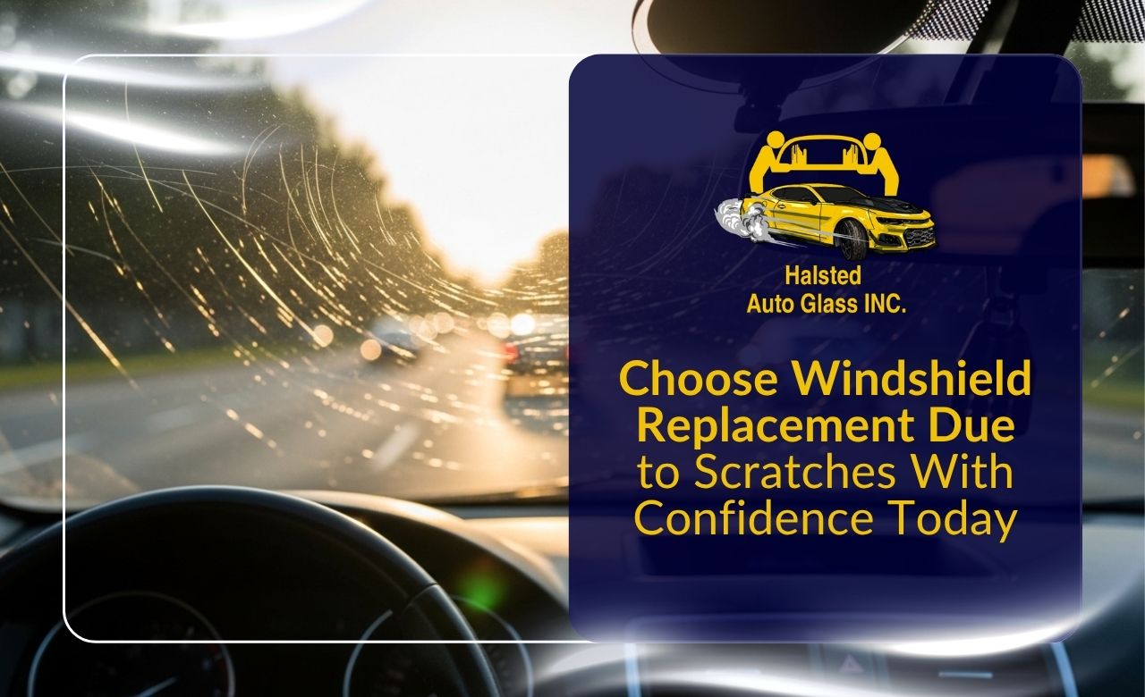 replace scratched windshield for safer daily travel